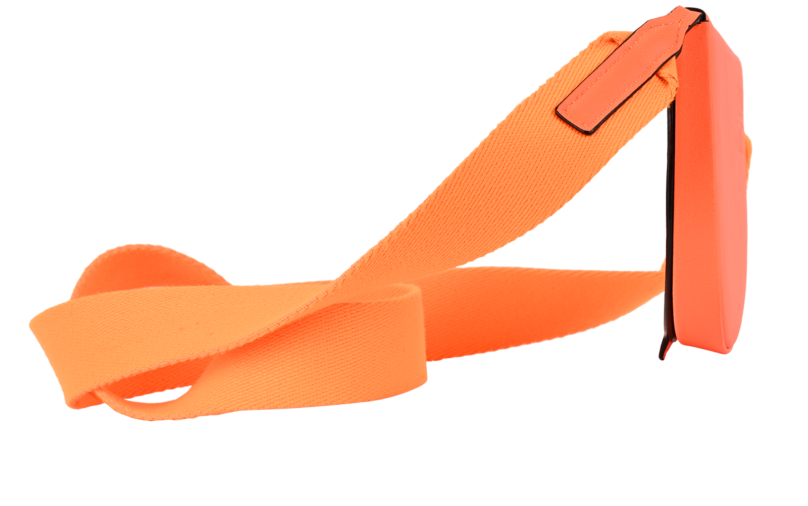 Loewe  Small Heel Pouch, &pound;220, Accessories, Orange, Leather, Side view